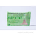 Flushable Neutral Scented Antibacterial Wet Baby Wipes For